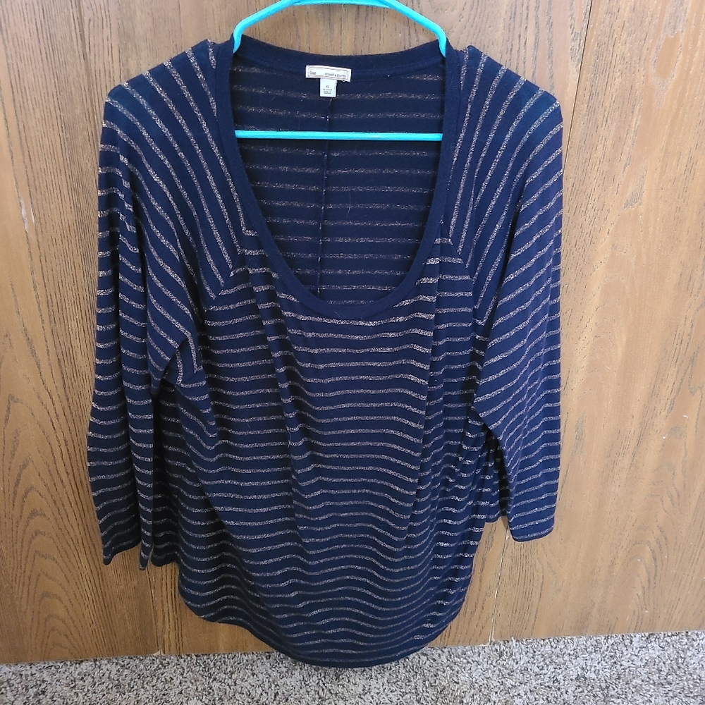 Gap Lurex Striped Tee